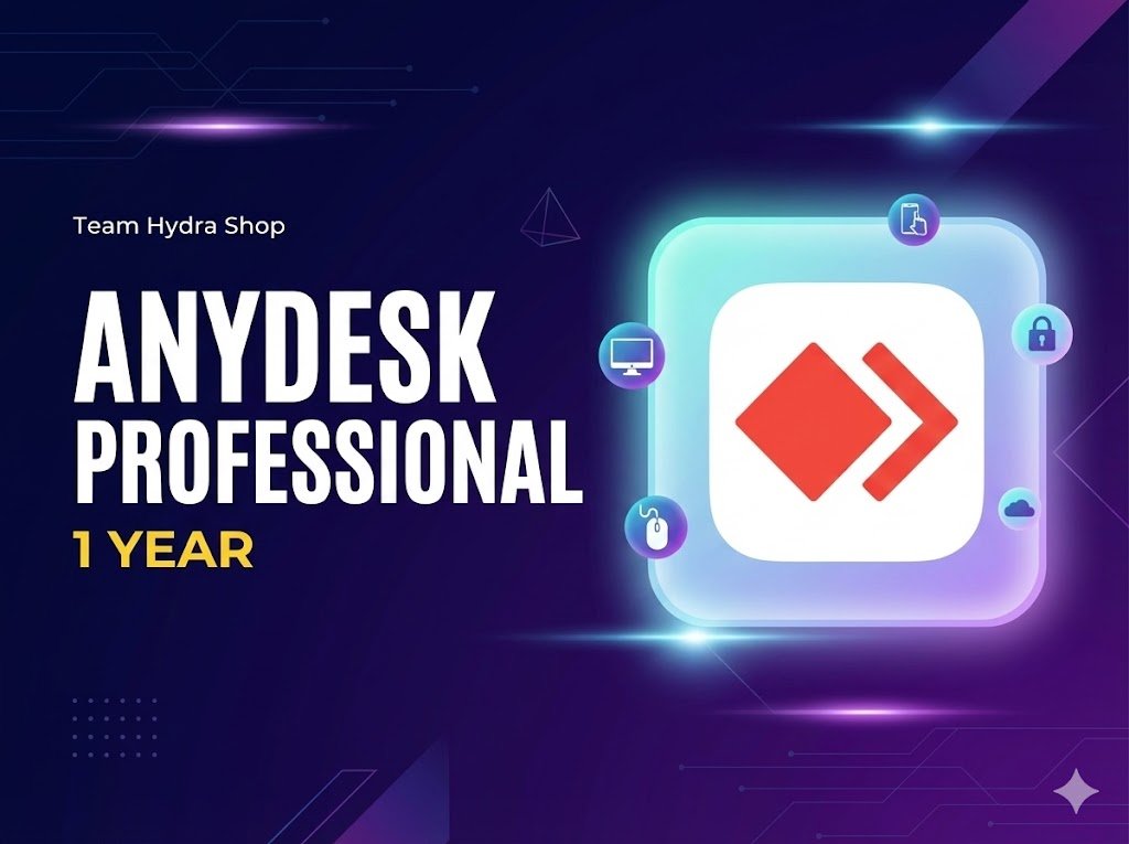 AnyDesk Professional – 1 Year Official License (Email Activation)